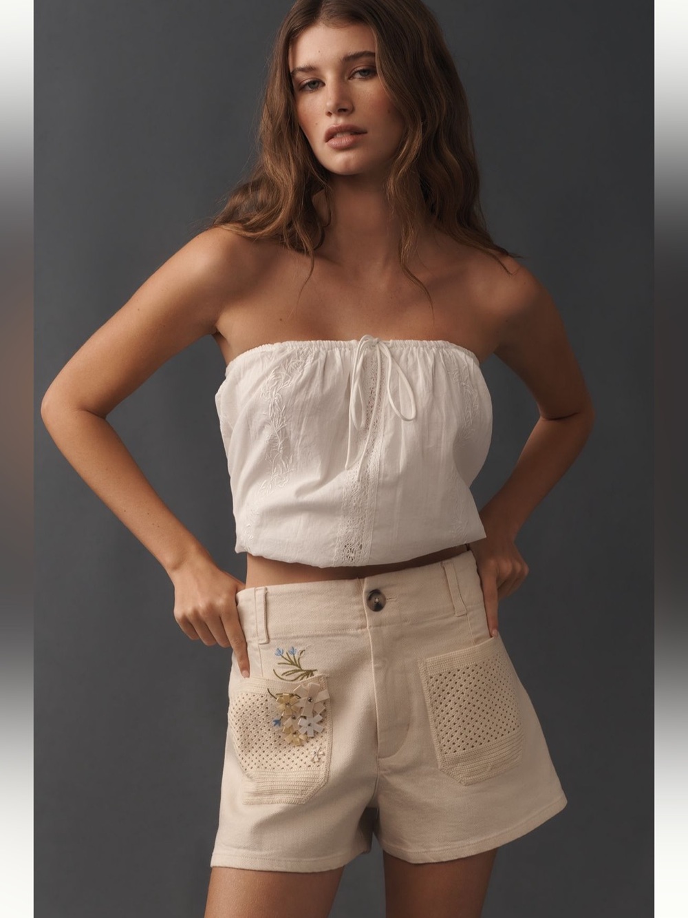 NWT Maeve Colette High-Rise Shorts